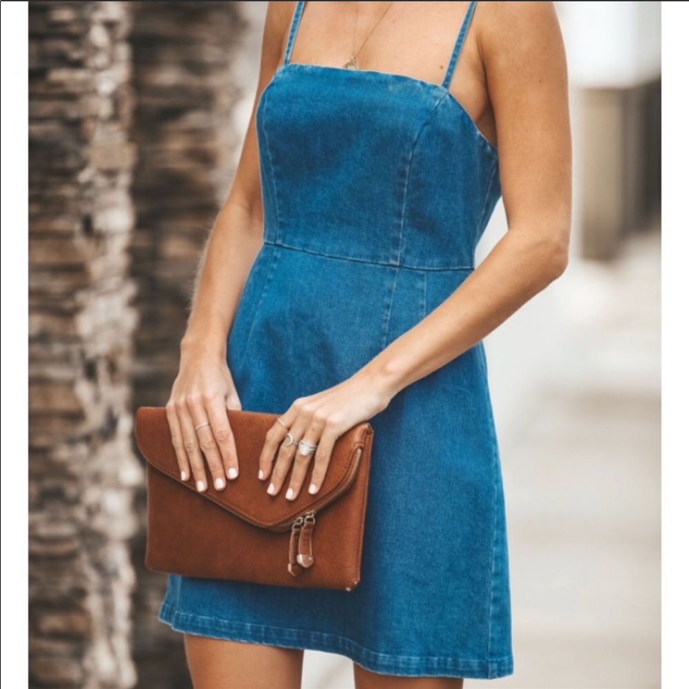 Denim Mini Dress